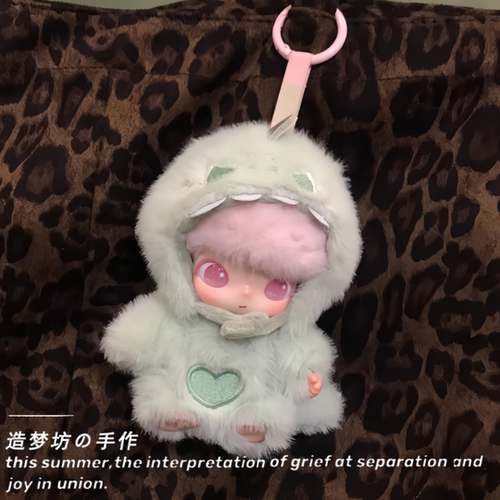 popmart泡泡玛特dimoo新生系列娃衣守护依赖搪胶挂件手办公仔衣服 - 图2