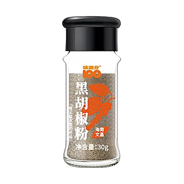 味满分黑胡椒粉30g瓶装 牛排意面烧烤调味必备[4元优惠券]-寻折猪