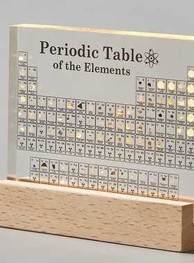 化学元素周期表桌面摆件