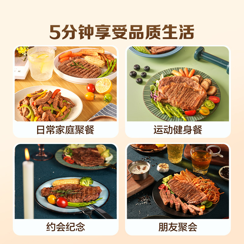 东方甄选澳洲原切牛排西冷眼肉牛肉牛扒冷冻食品生鲜轻食烤肉食材