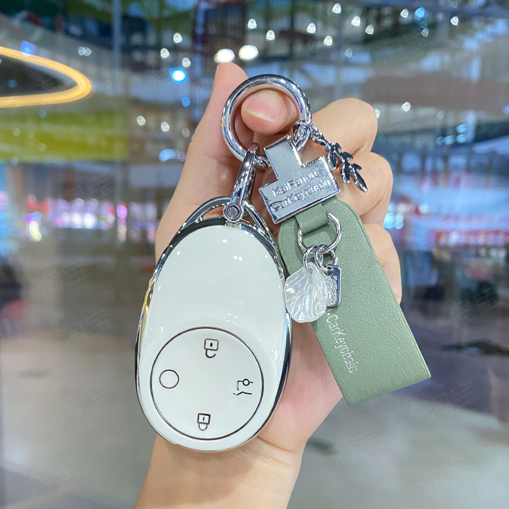 适用2025款埃安RT钥匙套24款传祺埃安UT埃安V霸王龙保护包壳扣 - 图0