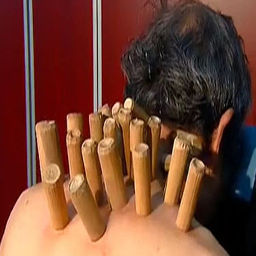 水煮罐拇指罐无漆竹罐碳化竹罐拔罐药物罐家用美容院用大小罐套装