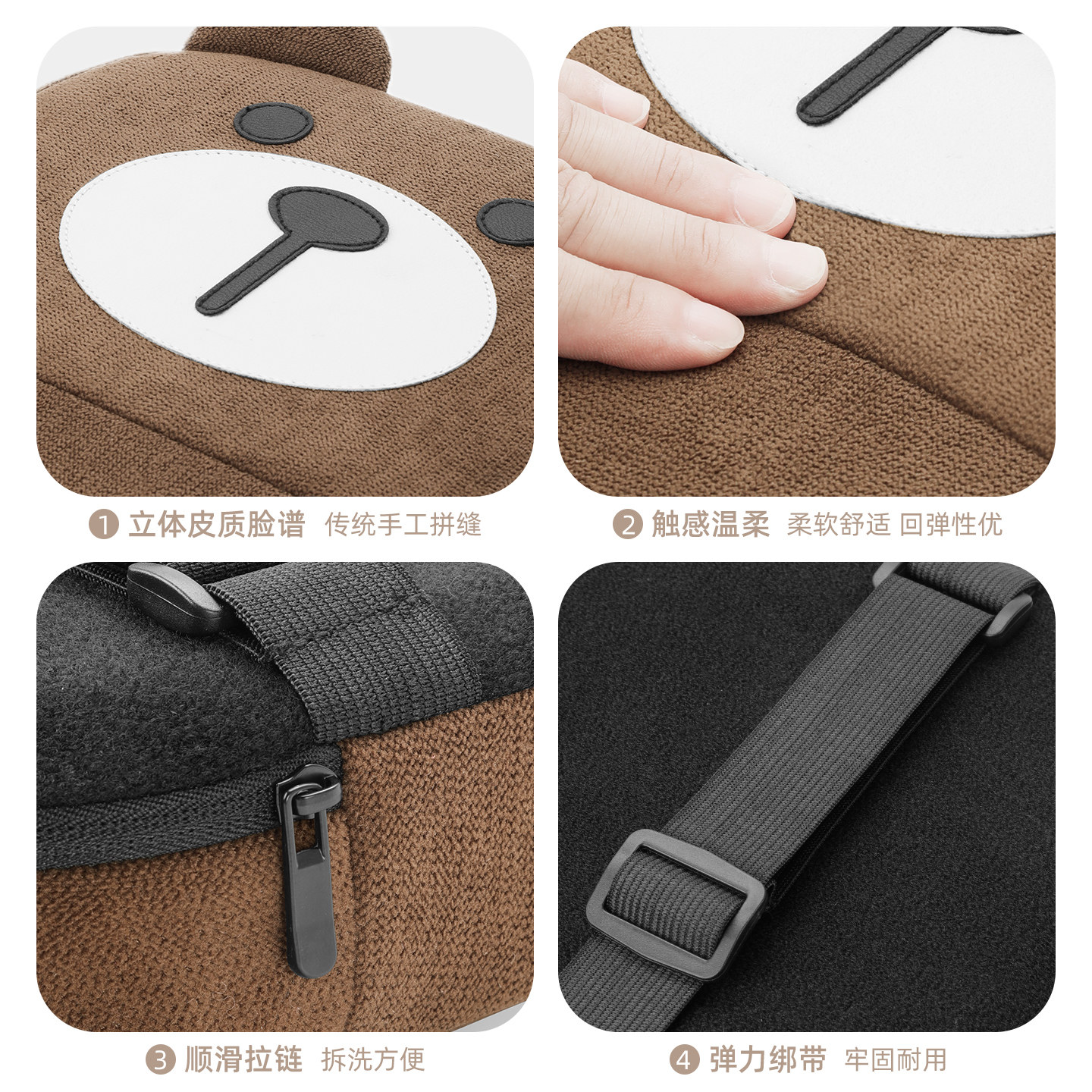 汽车扶手箱垫车载可爱增高通用中间保护套中央记忆棉高级加高肘托,淘宝优惠券,粉丝福利购,淘宝优惠卷