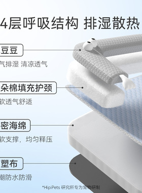 狗窝夏天凉窝四季通用狗狗床小型犬比熊猫窝宠物夏季睡垫睡觉用品