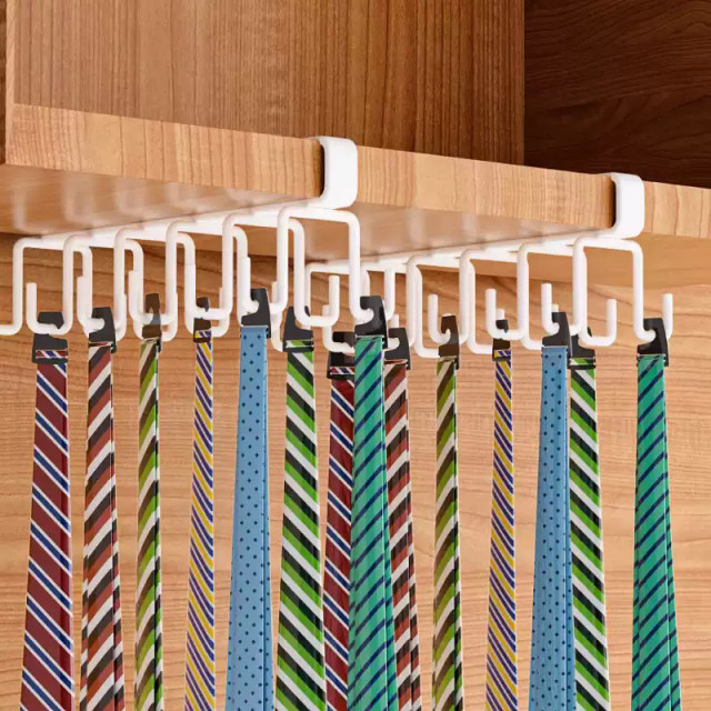 Storage drain cabinet hanger cup holder saves space