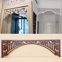 Through flower hanging pvc flower lattice hollowed-out carved flower plate Chinese style door lintel Pass Entrance Decoration Veranda Door Head Window Moon Door
