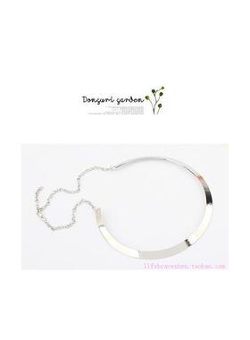 women necklace  ring accessories jewelry  时尚女项链铁环