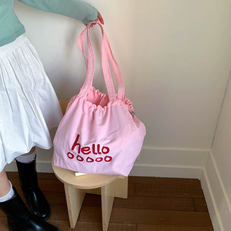 小众尼龙布托特包包女2026新款潮时尚韩版单肩包休闲大容量购物袋,淘宝优惠券,粉丝福利购,淘宝优惠卷