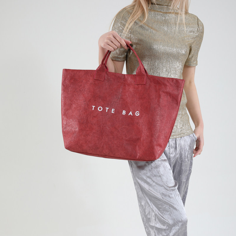 美式杜邦纸托特包女包包2025新款潮小仙女风单肩包大容量购物袋包,淘宝优惠券,粉丝福利购,淘宝优惠卷