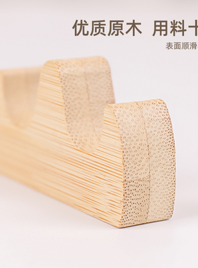多功能实木桌面笔搁置物架