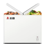 Морозильная камера Zhigao Commercial Commoning Compacity Cold Cabinet Домохозяйство замороженное охлаждение замороженное два -салон -холодильник первого класса энергии