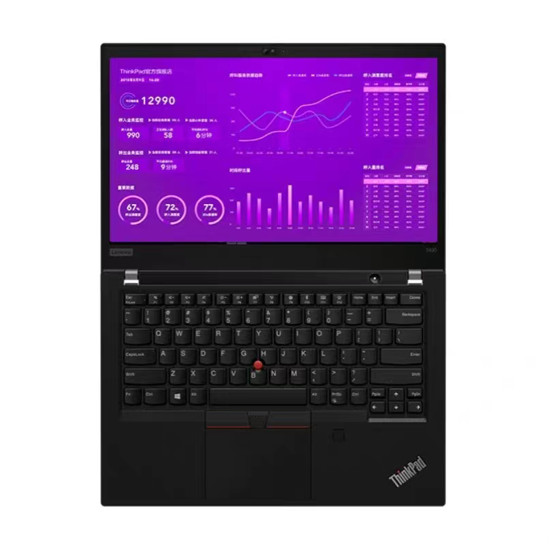 笔记本电脑联想ThinkPad T480S T490 T490S T14超轻薄 14寸2K屏-图3