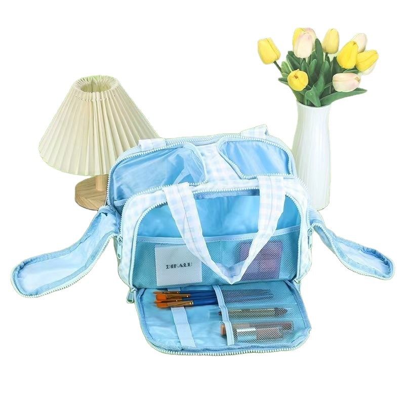 高品质化妆品收纳包新品女士便携式手提袋高端化妆包大容量休闲,淘宝优惠券,粉丝福利购,淘宝优惠卷