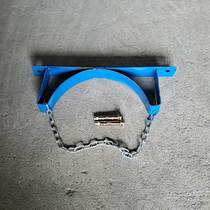 Oxygen Bottle Fixed Mount Laboratory School 40L Acetylene Simple Upper Wall Anti Dumping Bracket Steel Bottle Fixed Shelf