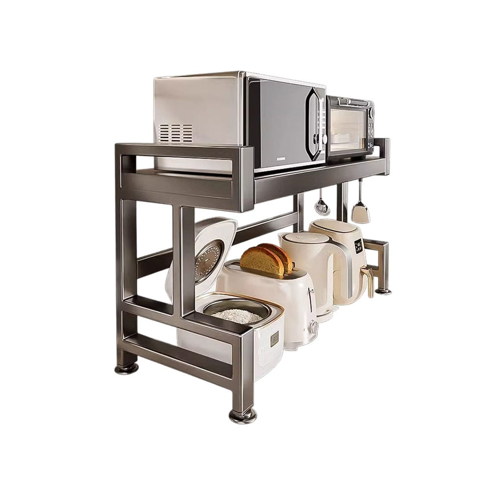 厨房置微波炉置物架新款灶台家用整理层架水槽厨台烤箱工作台多层,淘宝优惠券,粉丝福利购,淘宝优惠卷