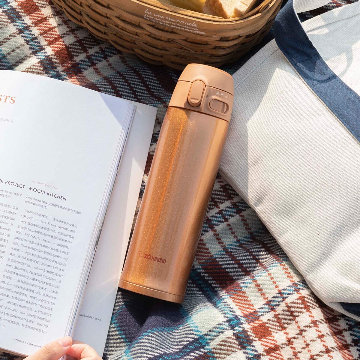 【保税直邮】ZOJIRUSHI/象印保温杯SM-TA48系列 480ML - 图1