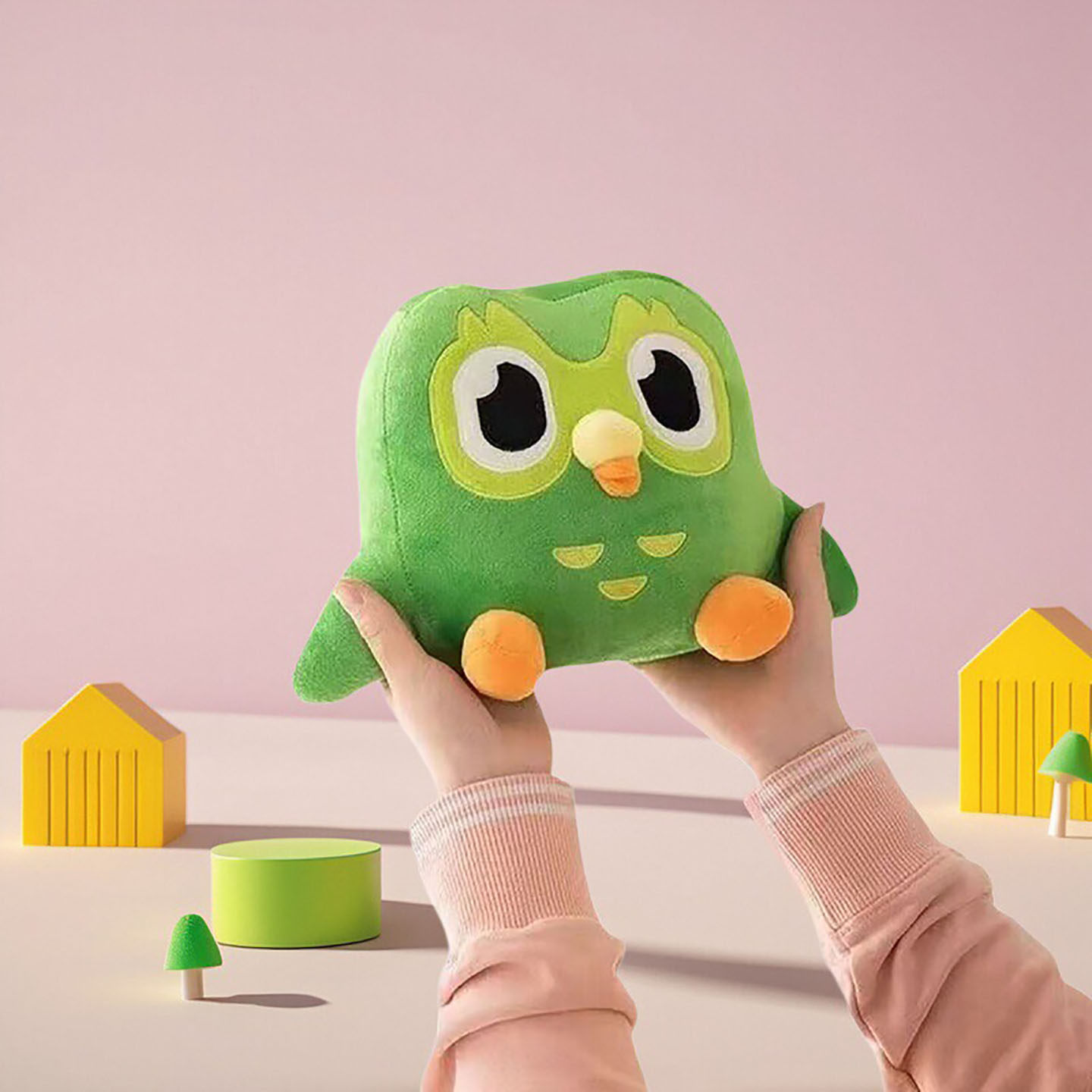 多邻国毛绒玩偶娃娃外语培训绿色猫头鹰公仔儿童礼物Duolingo,淘宝优惠券,粉丝福利购,淘宝优惠卷