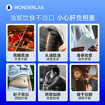 WonderLab奶蓟草护养肝水飞蓟类[10元优惠券]-寻折猪