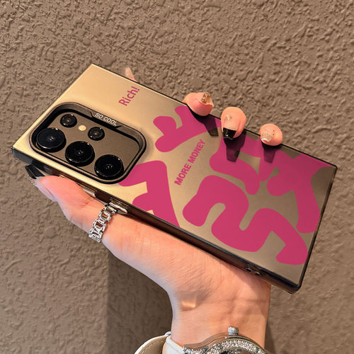 适用三星s24ultra手机壳galaxys25ultra全包防摔磨砂八方来财s24高级感渐变创意超薄s24+23中国风新款s25书法 - 图3