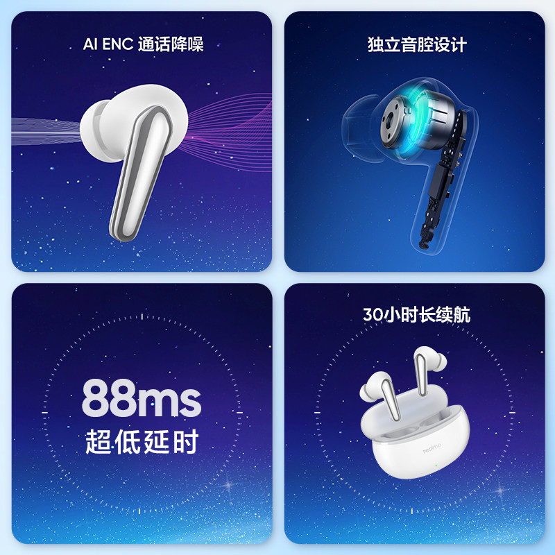 realme智享未来蓝牙耳机