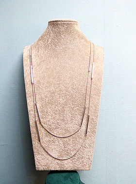 潮牌镀金镀金女孤品项链