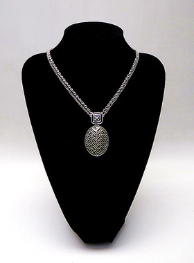 复古打标花都项链美饰