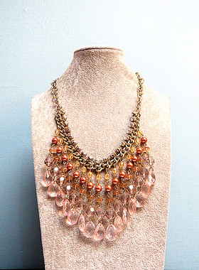 潮牌合金镀金女孤品项链胸针