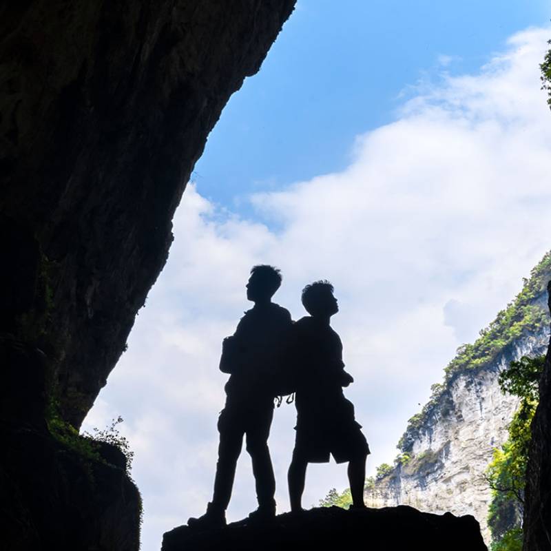 贵州旅游贵阳出发清镇羊皮洞-银河瀑布徒步一日跟团游 - 图3