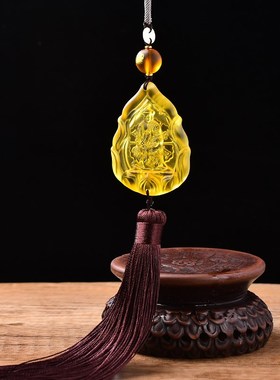 易明福居皮时通庆车挂2023年车内吊饰品后视镜汽车挂件挂饰装饰品