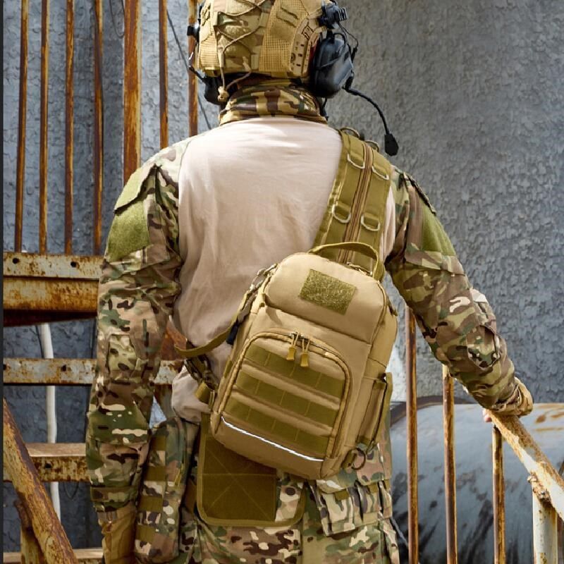 户外战术胸包大容量单肩双肩两用旅游路亚背包多功能运动斜挎包男,淘宝优惠券,粉丝福利购,淘宝优惠卷