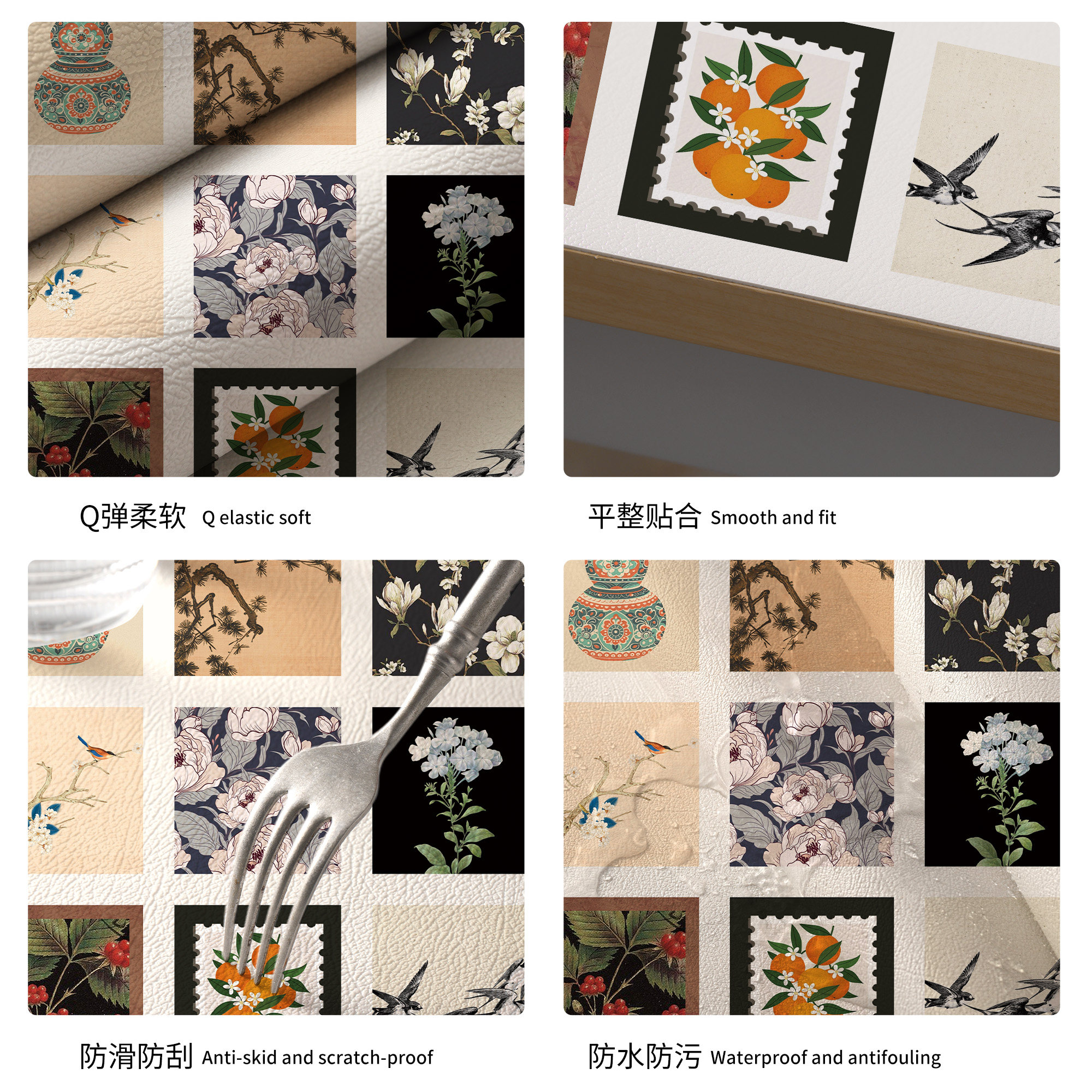 美式复古滚筒洗衣机盖垫防水防晒台面保护垫家用冰箱顶部防尘盖布,淘宝优惠券,粉丝福利购,淘宝优惠卷