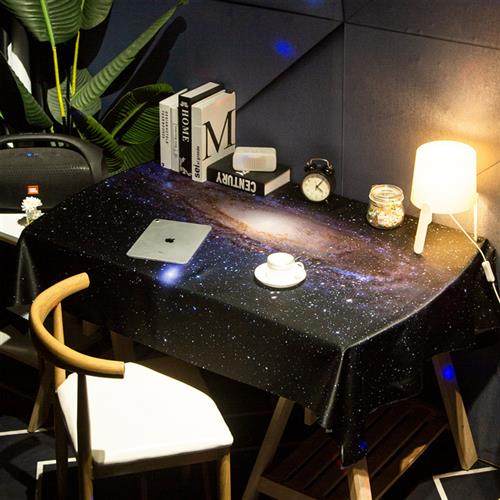 防水网红星空桌布现代轻奢个性餐桌茶几布艺定制ins桌垫防烫台布,淘宝优惠券,粉丝福利购,淘宝优惠卷
