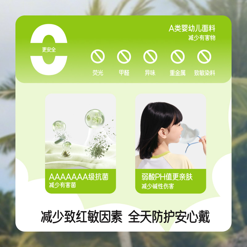 蕉下儿童防晒口罩AS338透气防紫外线男女童防晒面罩夏季2025新品