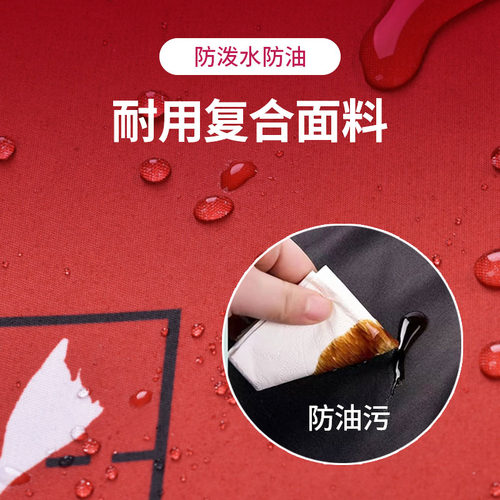 成人防水防油新款耐脏家用厨房做饭围兜餐饮专用火锅店围裙工作服 - 图0