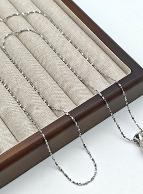 韩国博主同款极简风长款项链