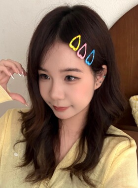 发夹少女百搭星星BB夹辣妹刘海夹