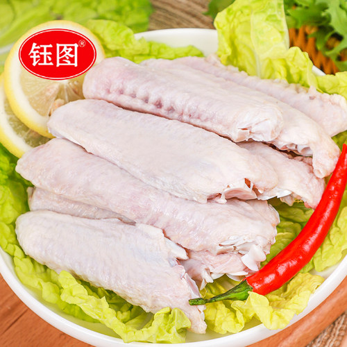 【新品特惠】新鲜鸭翅中活杀鸭翅卤肉油煎烧烤食材冷冻食品 - 图3