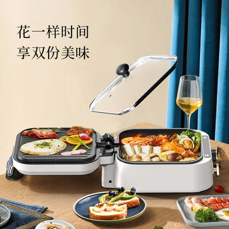 uchino内野电饼铛家用双面煎烤锅 内野凰庭电饼铛/可丽饼机/薄饼机