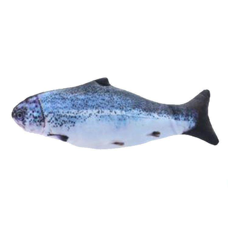 碰触感应式震动逗猫宠物玩具电动鱼仿真鱼会跳动的鱼毛绒玩具,淘宝优惠券,粉丝福利购,淘宝优惠卷