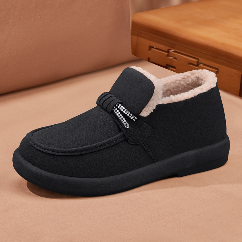 老北京布鞋女加绒妈妈棉鞋冬季新款防滑软底保暖平底休闲雪地靴,淘宝优惠券,粉丝福利购,淘宝优惠卷