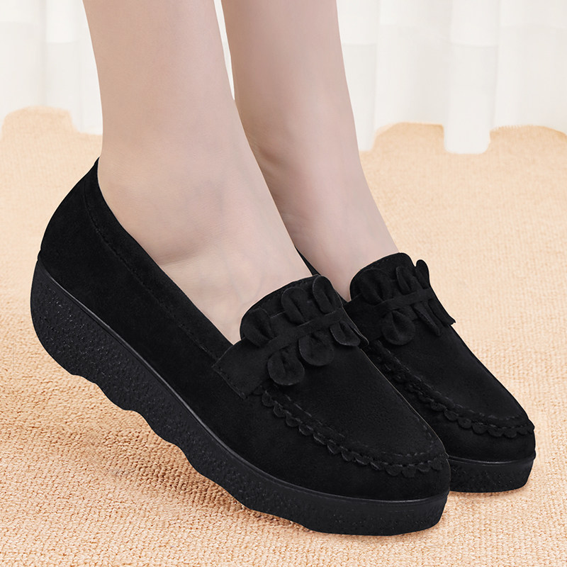 豆豆鞋女冬加绒2025新款加厚保暖软底老北京布鞋防滑黑色工作棉鞋,淘宝优惠券,粉丝福利购,淘宝优惠卷