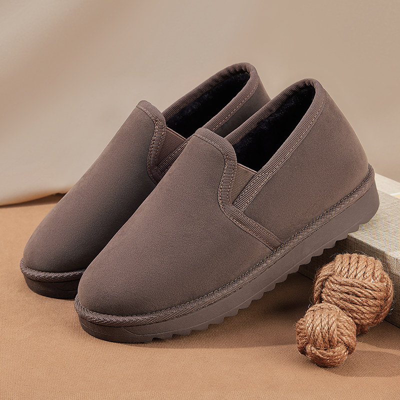 豆豆鞋女冬加绒2025新款老北京布鞋保暖防滑老式秋冬外穿毛毛棉鞋,淘宝优惠券,粉丝福利购,淘宝优惠卷