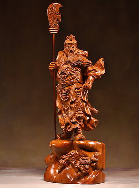 大奖礼业花梨纳财保平安整料雕刻