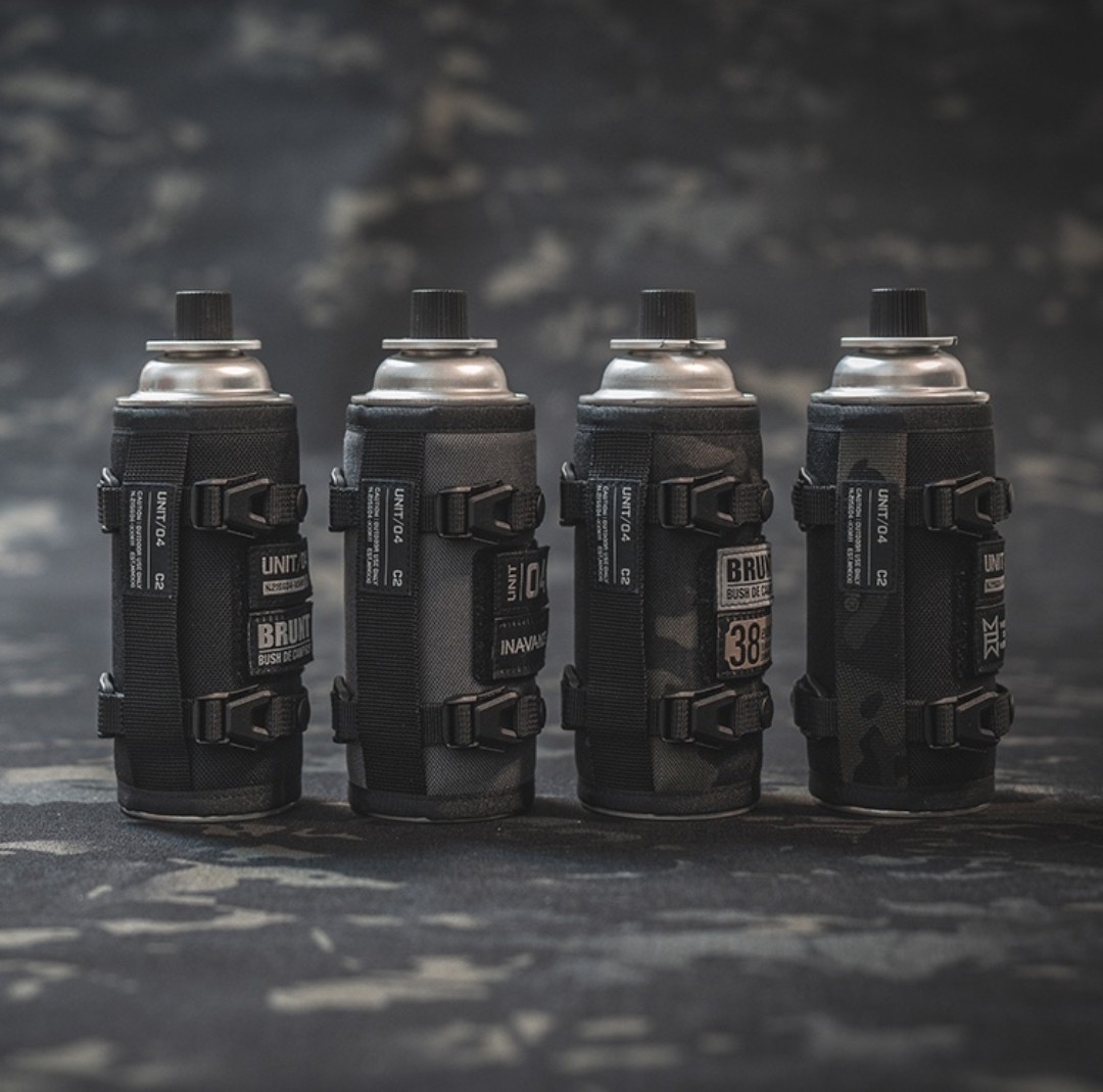 unit04户外露营长气罐套250g卡式气罐战术可悬挂带卡扣气罐保护套,淘宝优惠券,粉丝福利购,淘宝优惠卷