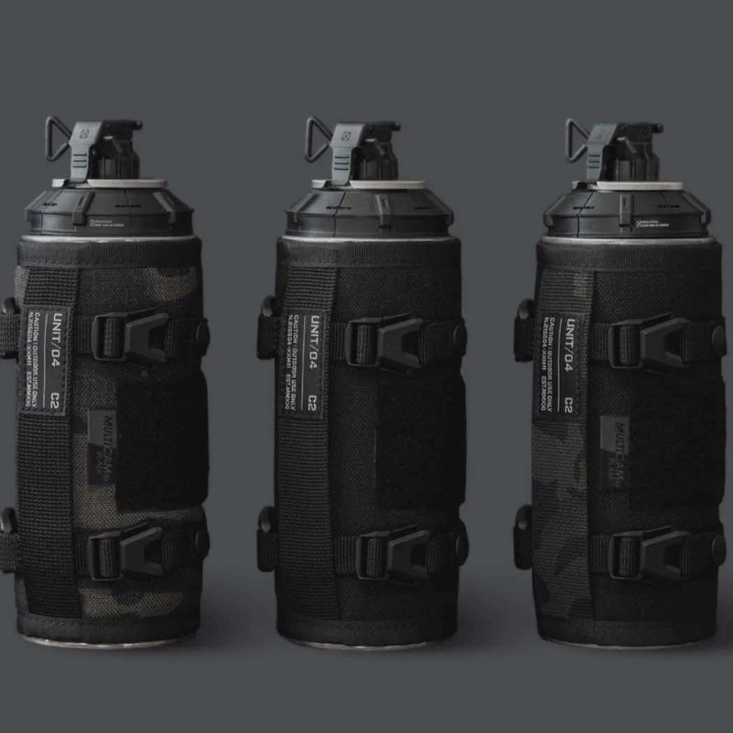 unit04户外露营长气罐套250g卡式气罐战术可悬挂带卡扣气罐保护套,淘宝优惠券,粉丝福利购,淘宝优惠卷