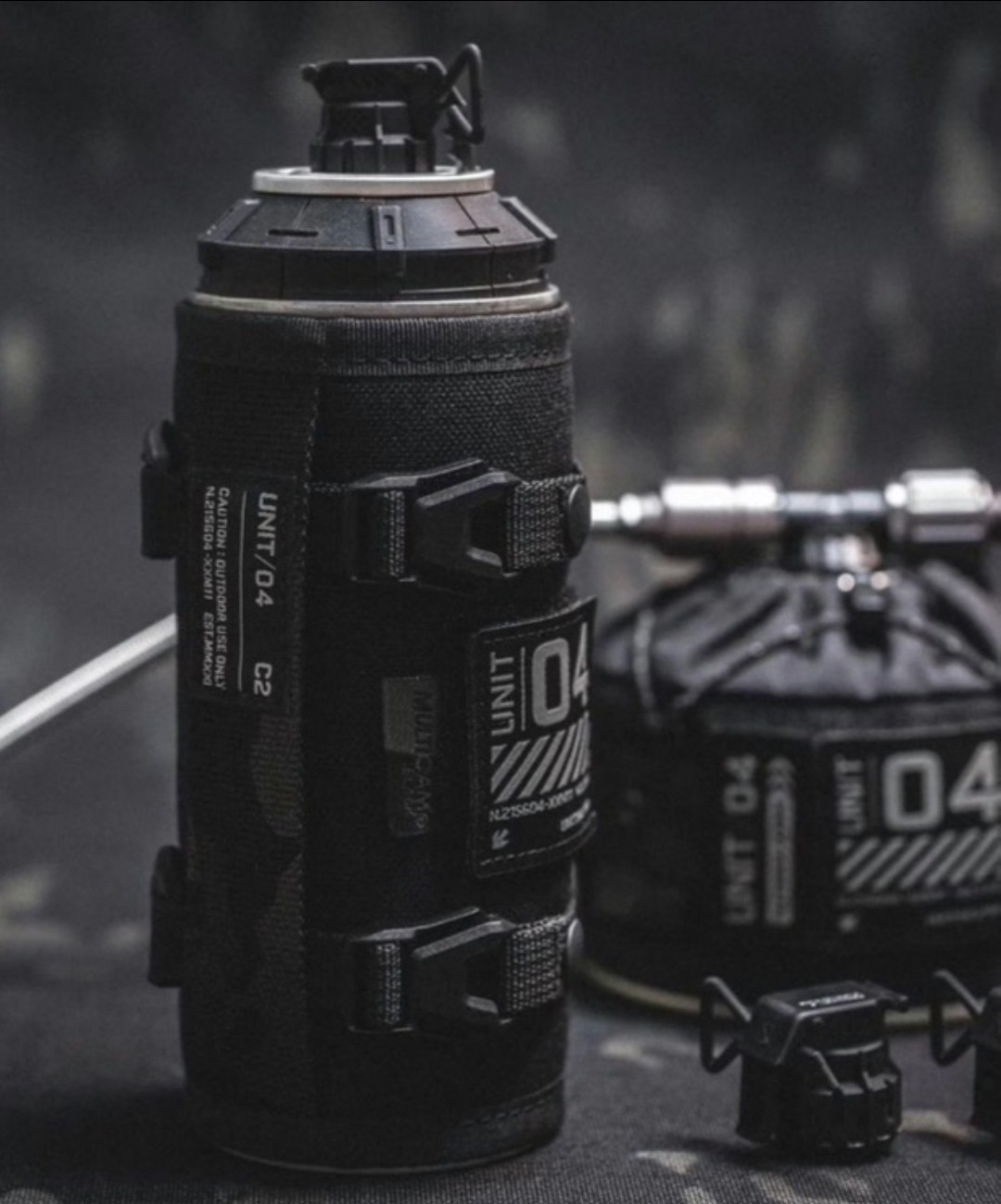 unit04户外露营长气罐套250g卡式气罐战术可悬挂带卡扣气罐保护套,淘宝优惠券,粉丝福利购,淘宝优惠卷