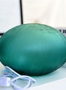 创意简约欧式彩色玻璃球形灯具工艺品家居台面装饰样板.间软装摆