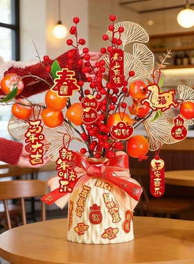 2026年新款福桶摆件新年装饰