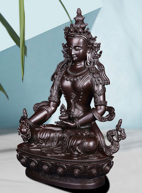 藏传地藏王佛像摆件纯铜