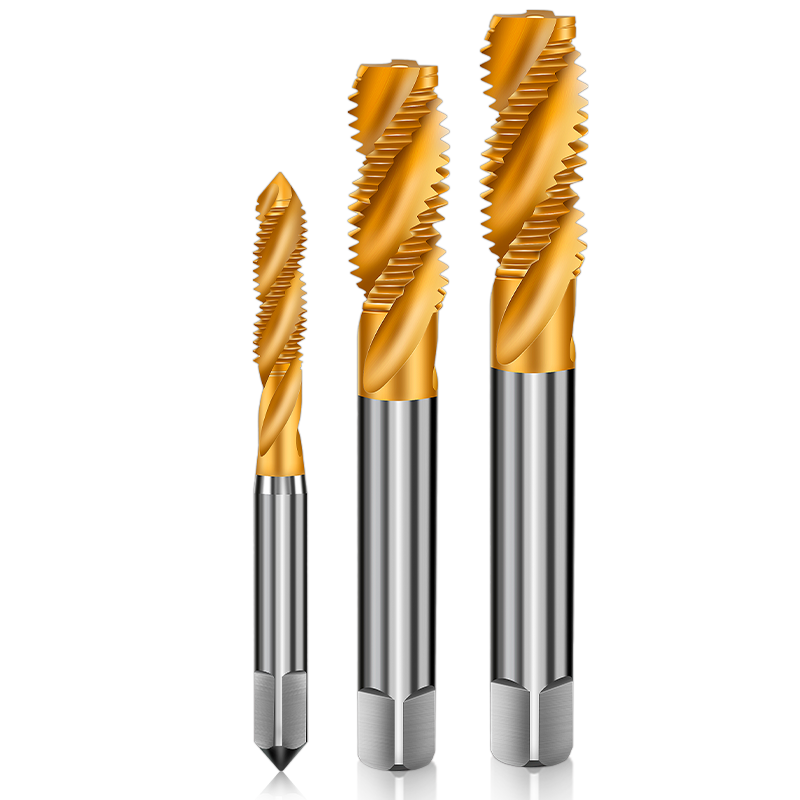 镀钛机用丝锥 螺旋先端丝攻 细牙不锈钢攻丝16m2m3m4m5m6m8m10m12 - 图0